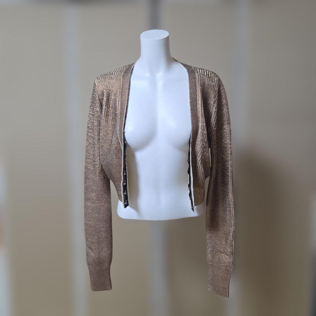 ♡DIESEL♡ ゴールド&ベージュ ニット タイトスカート セットアップ