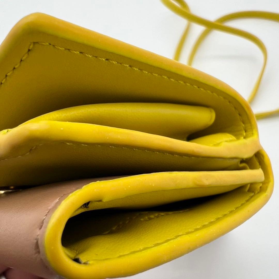 STELLA McCARTNEY コンパクトウォレット 三つ折り財布 ストラップ