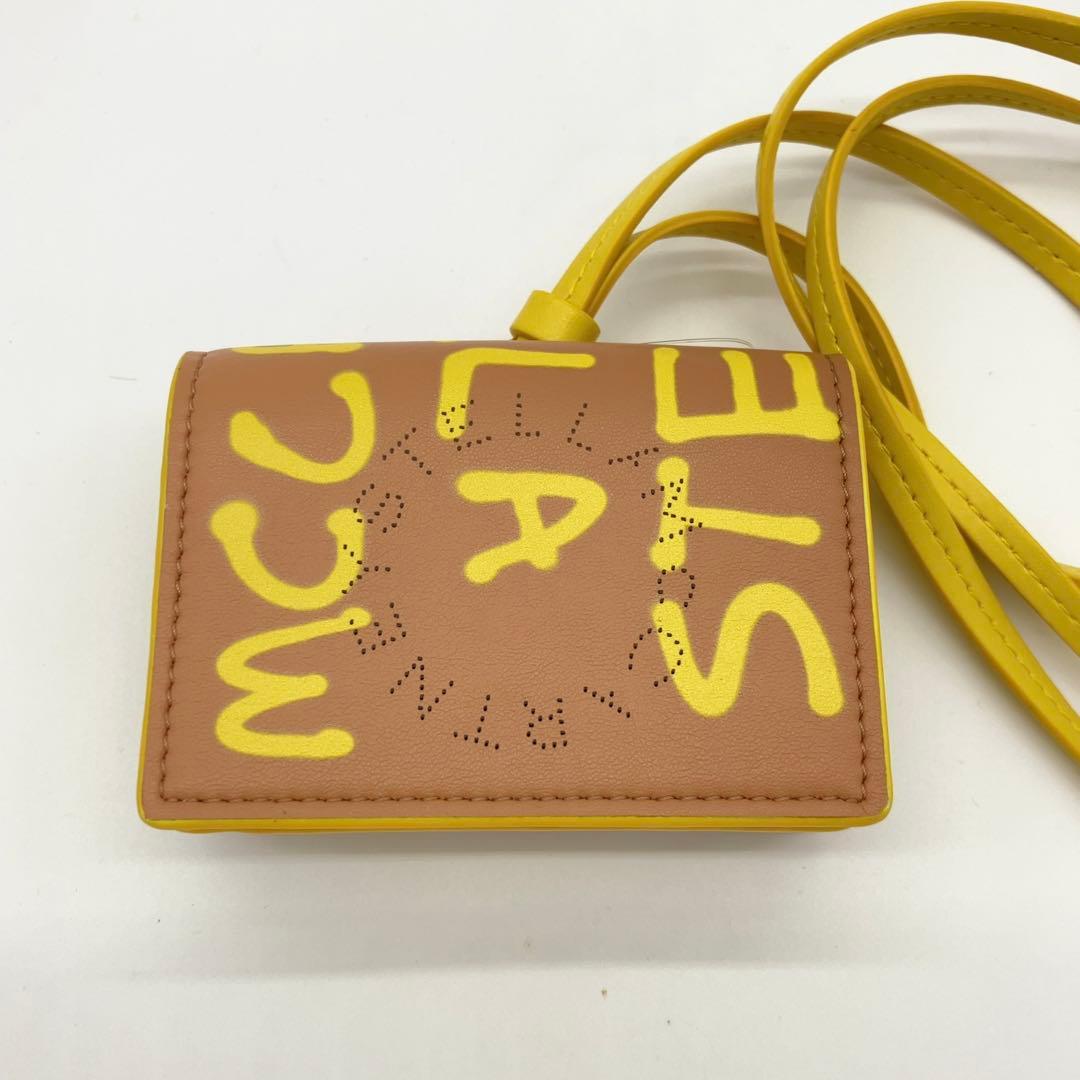 STELLA McCARTNEY コンパクトウォレット 三つ折り財布 ストラップ