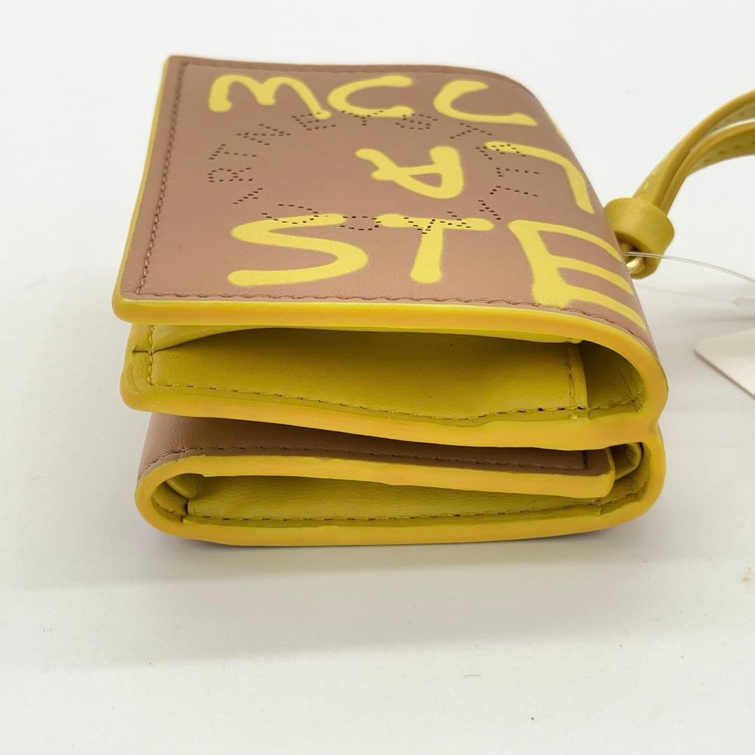 STELLA McCARTNEY コンパクトウォレット 三つ折り財布 ストラップ