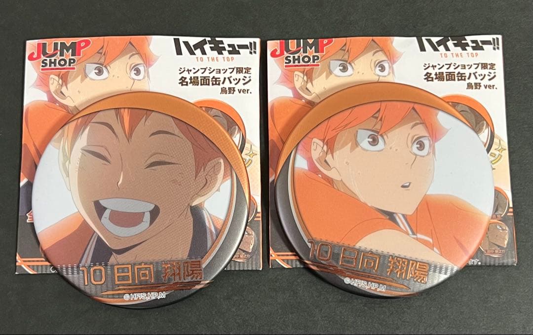 ハイキュー 名場面缶バッジ 烏野高校 日向 影山 菅原 月島 12種コンプリート