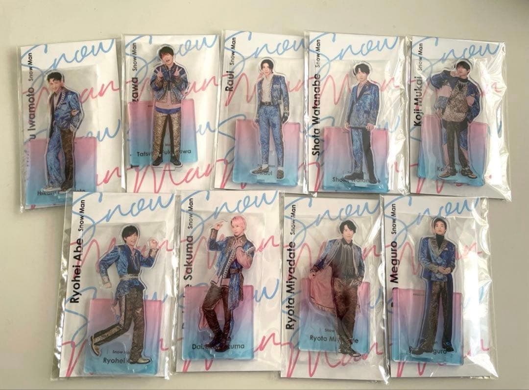 はる  Man アクスタ３種×9体セット