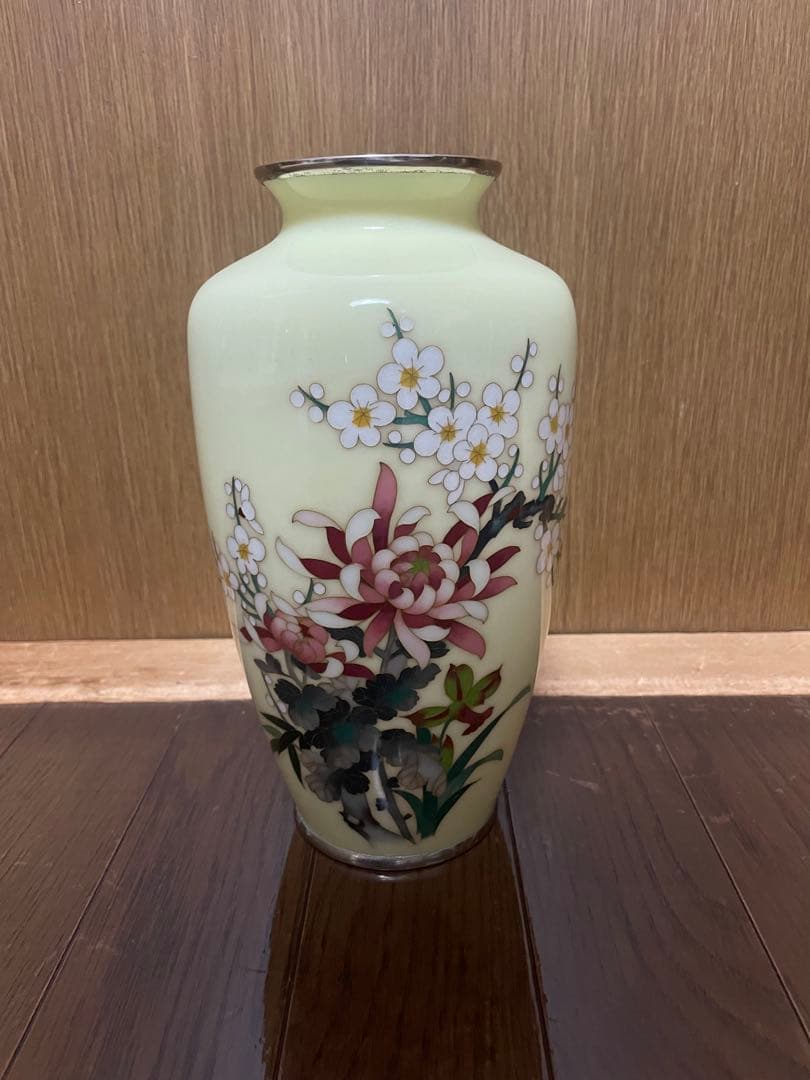 七宝焼　四君子　美品