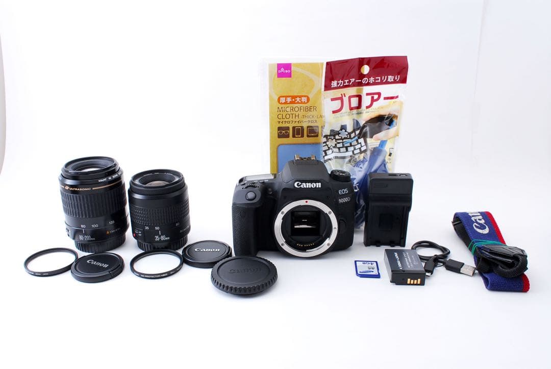 Canon EOS 9000D 標準&望遠ダブルレンズセット