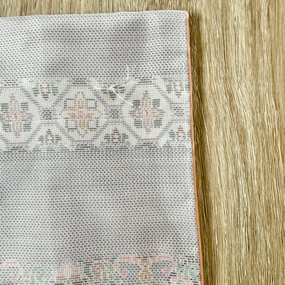 美品！白大島紬 袷 着物 身丈162cm