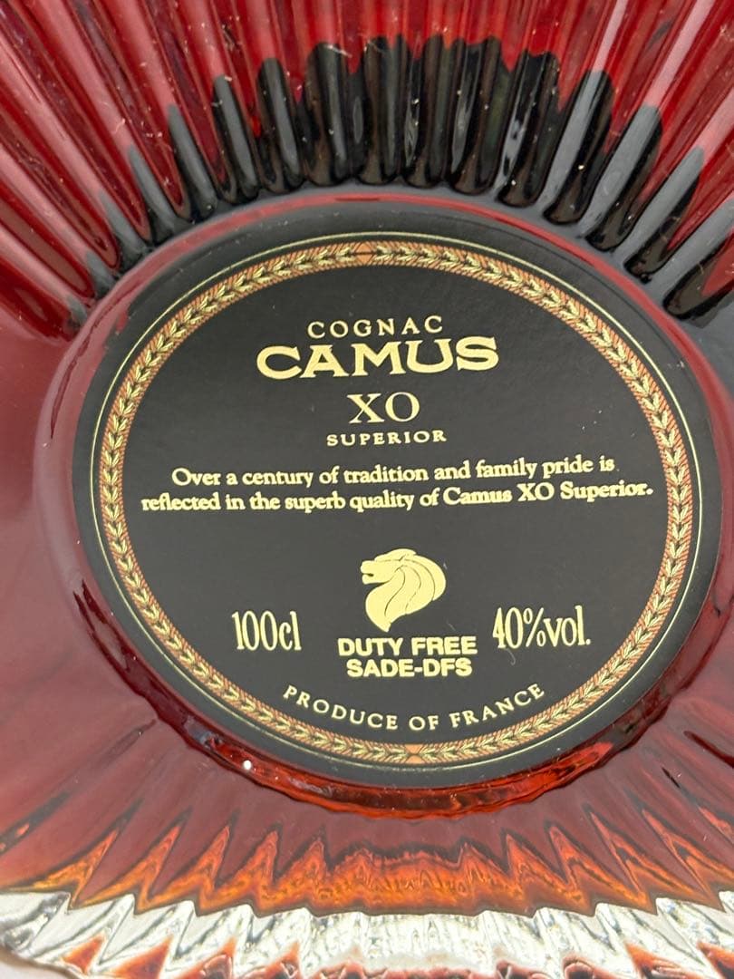 カミュ XO スペリオール 1000ml 40%コニャック