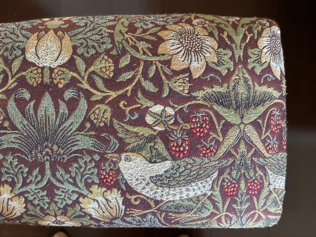 ウィリアムモリス柄　スツール