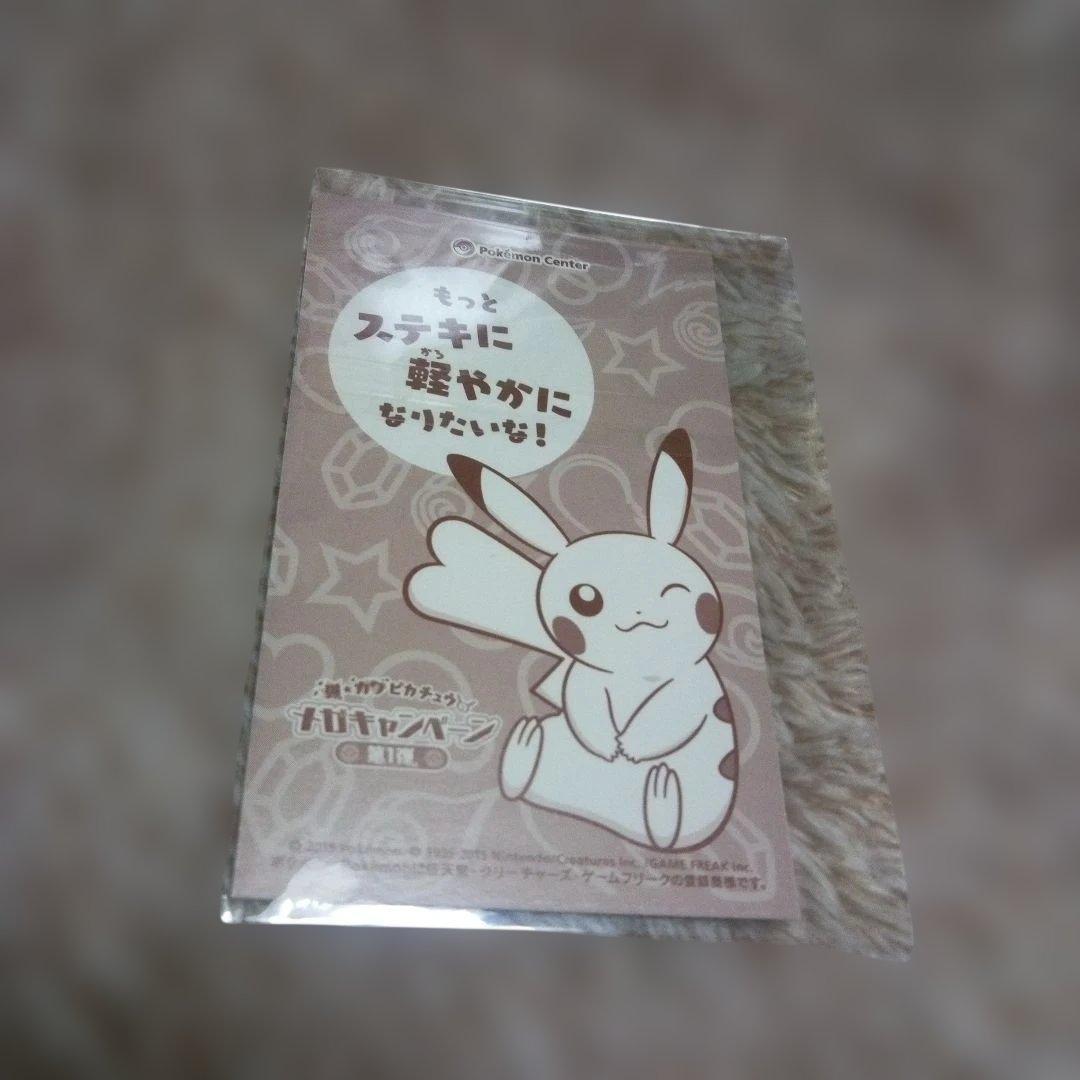 温泉様　　ピカチュウ　メガキャンペーン　名刺カード　３種　３枚