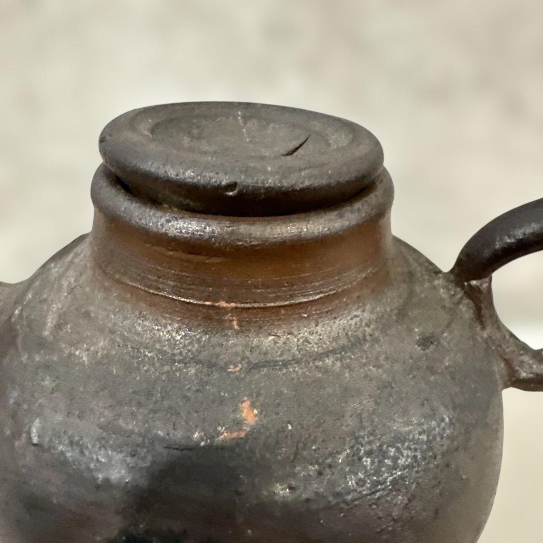 南蛮焼.前川和夫氏.穴窯.急須.酒器