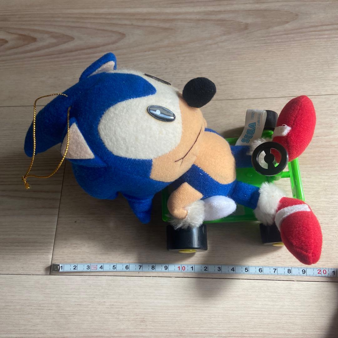 セガソニック ぬいぐるみ カート　　平成レトロ　1992 非売品　希少　レア