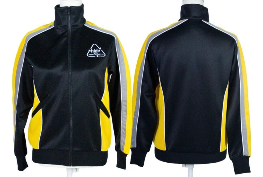 hide 60th ラインジャージ サイドカーブ Black