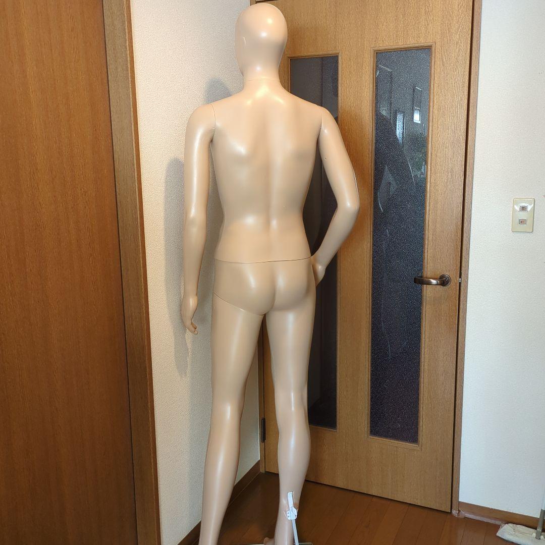 マネキン全身　男性【ダイセイ】 約185cm ガラスベース付き