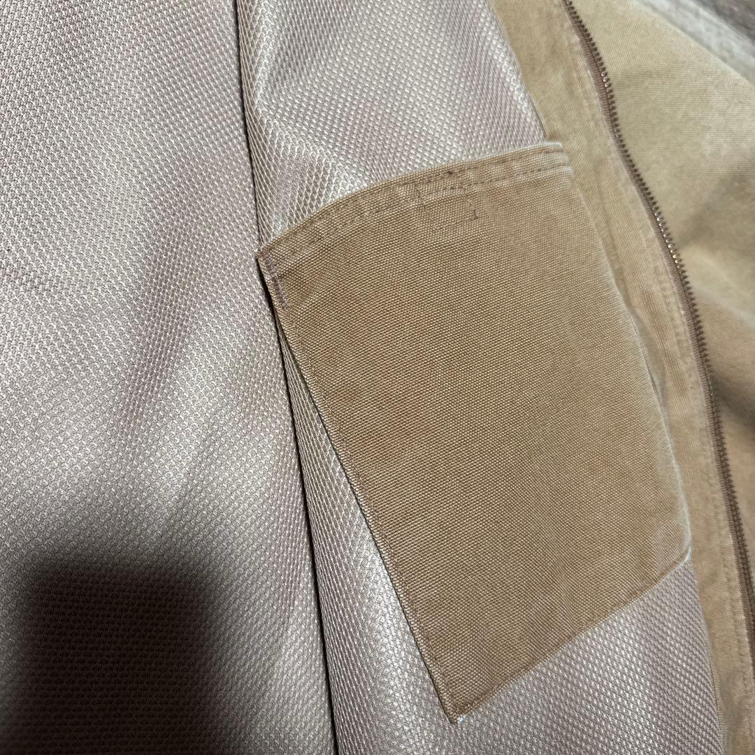 美品Carhartt カーハートXLダックジャケットフード付きブラウン