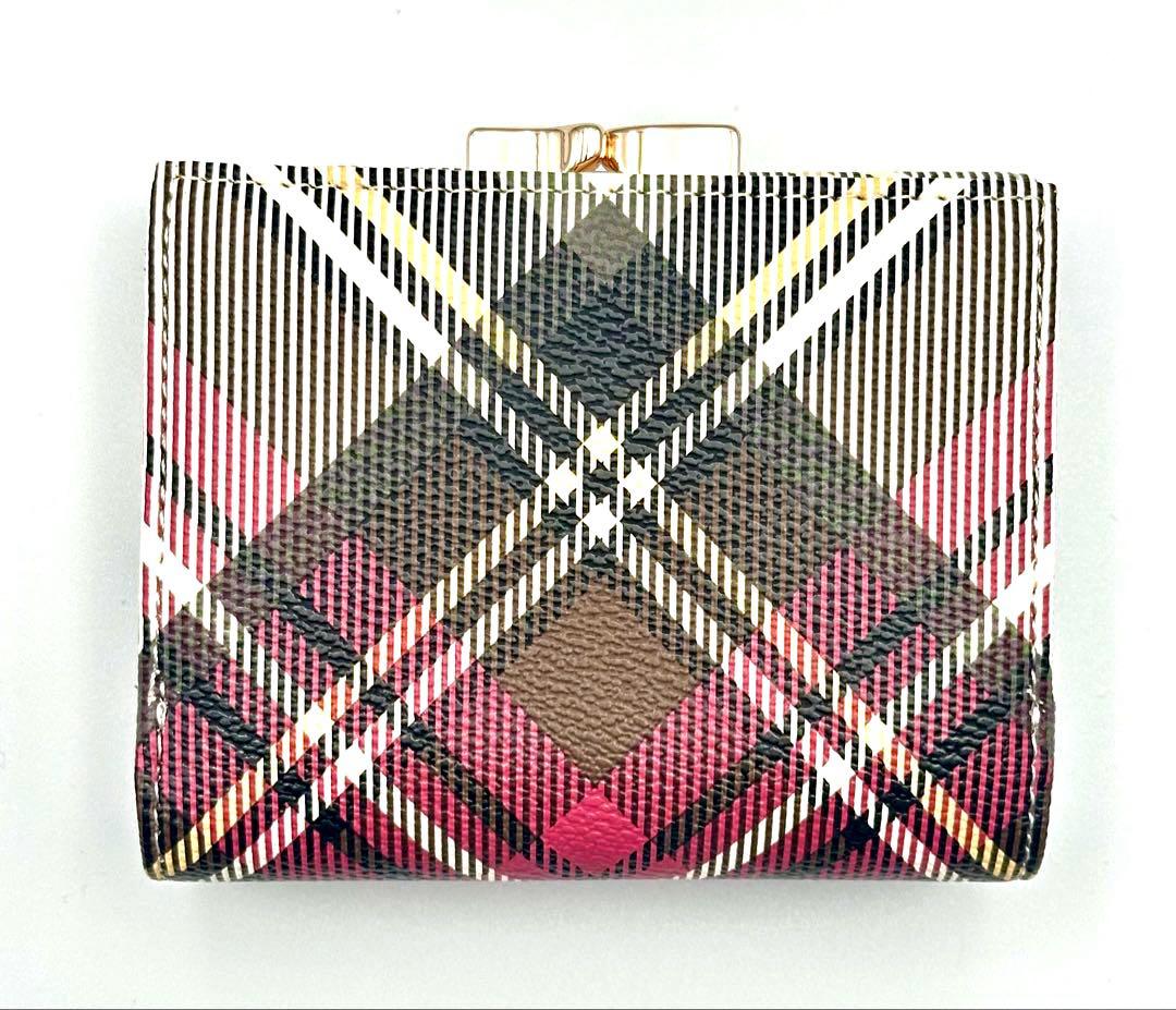 【♡新品✦レア♡】Vivienne Westwood 三つ折り財布 チェック