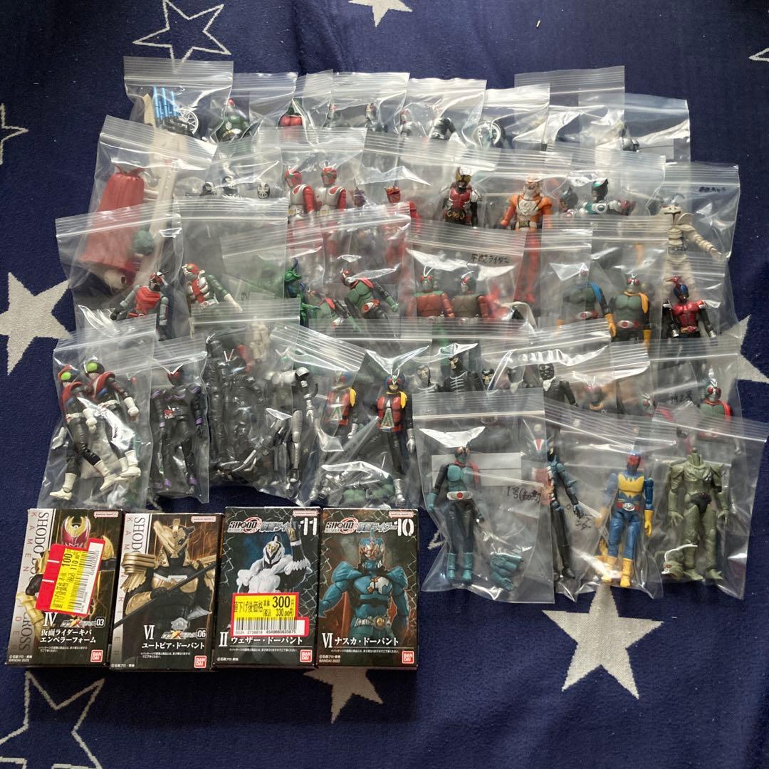 日*0様 SHODO 拳動 仮面ライダー 61体 まとめ売り
