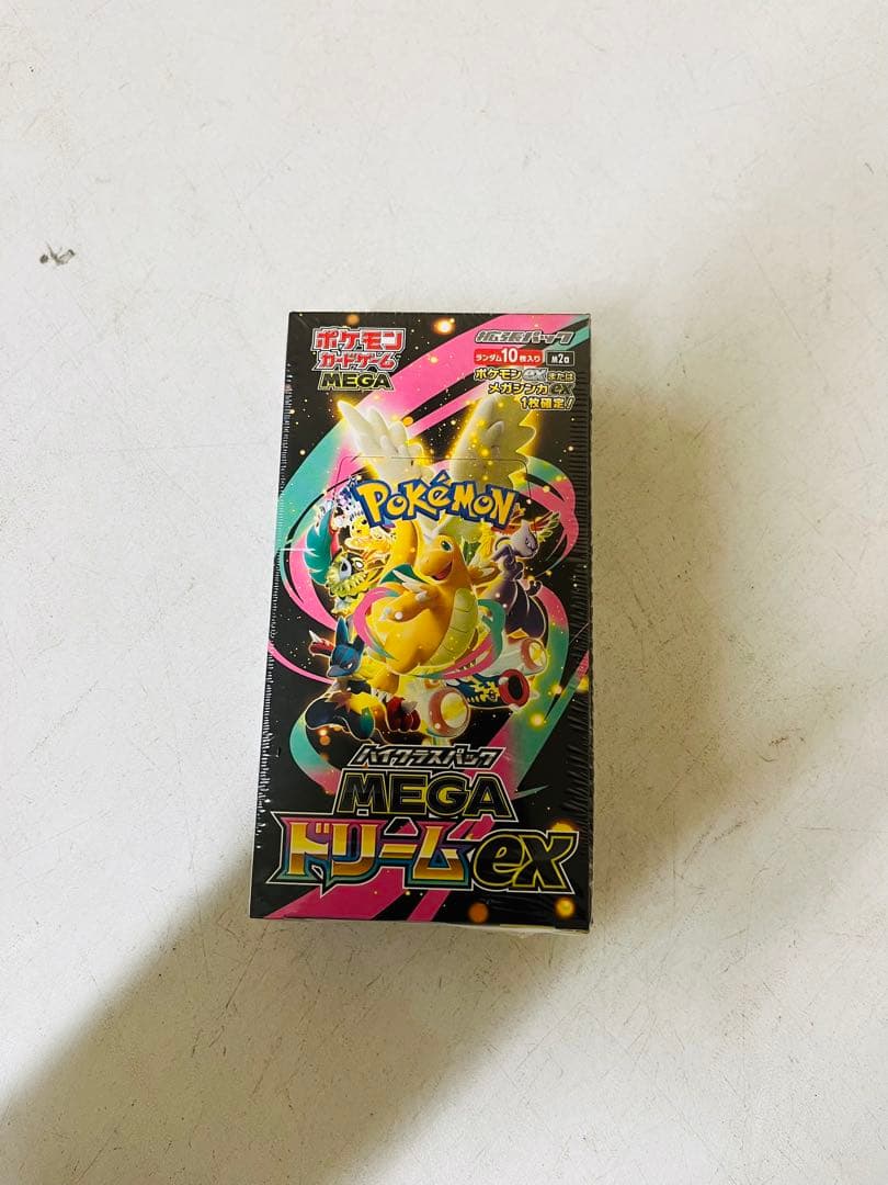 新品未開封ポケモン　ハイクラスパック MEGAドリームex BOX 拡張パック