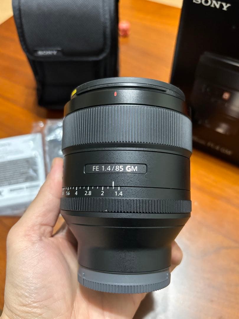 レンズ(単焦点) sony 85mm f1.4 GM