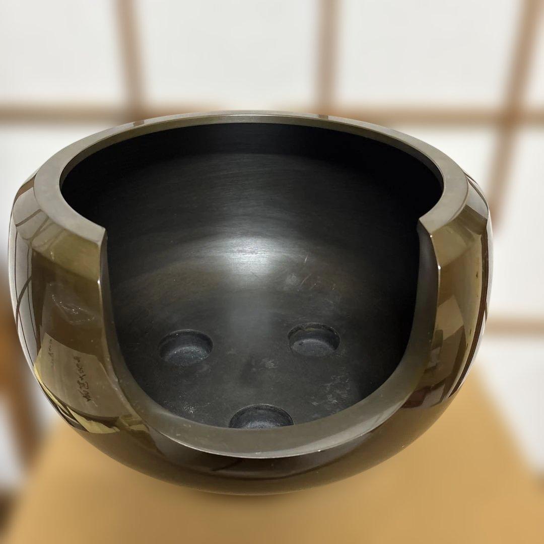 唐銅大西風炉　　般若宗勘