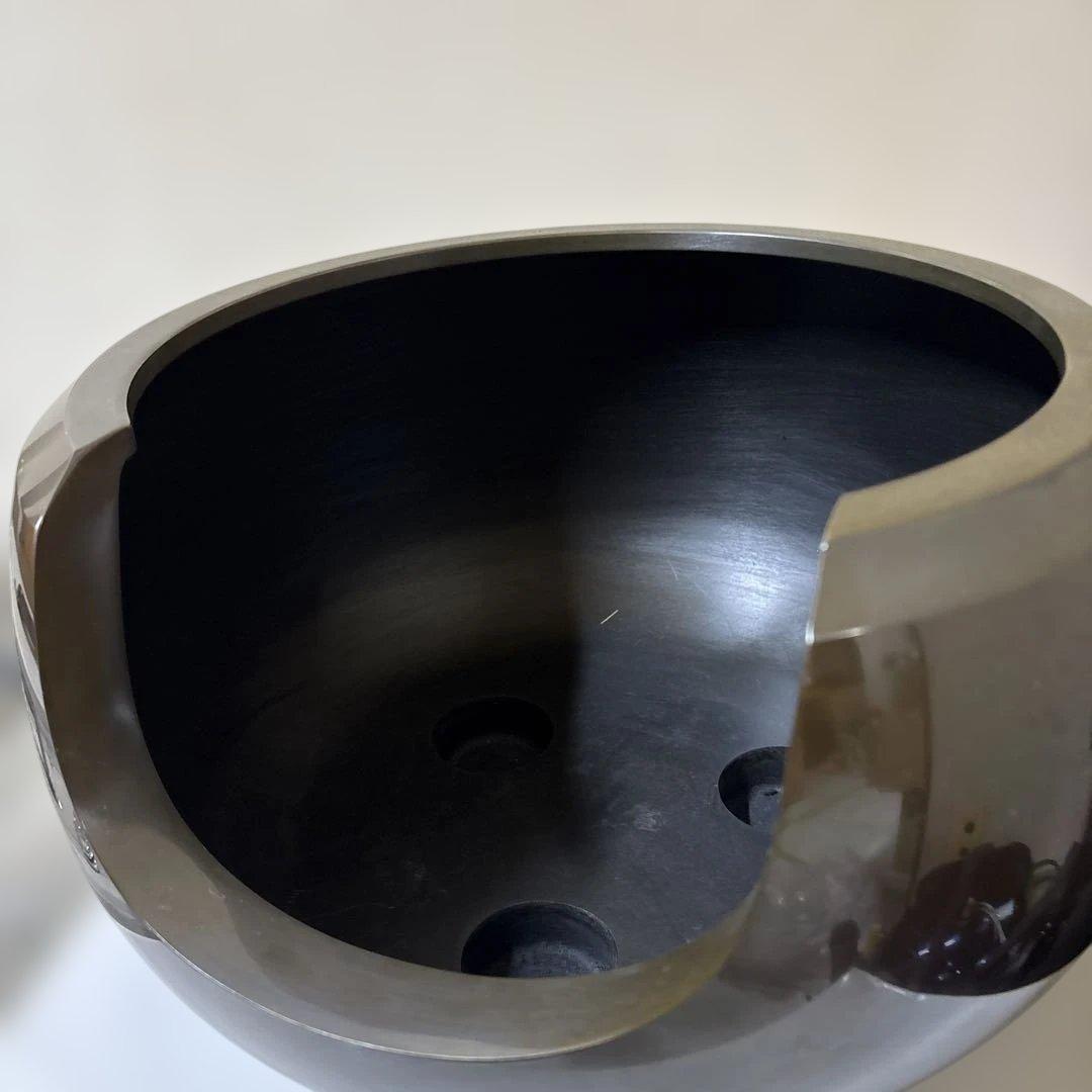 唐銅大西風炉　　般若宗勘