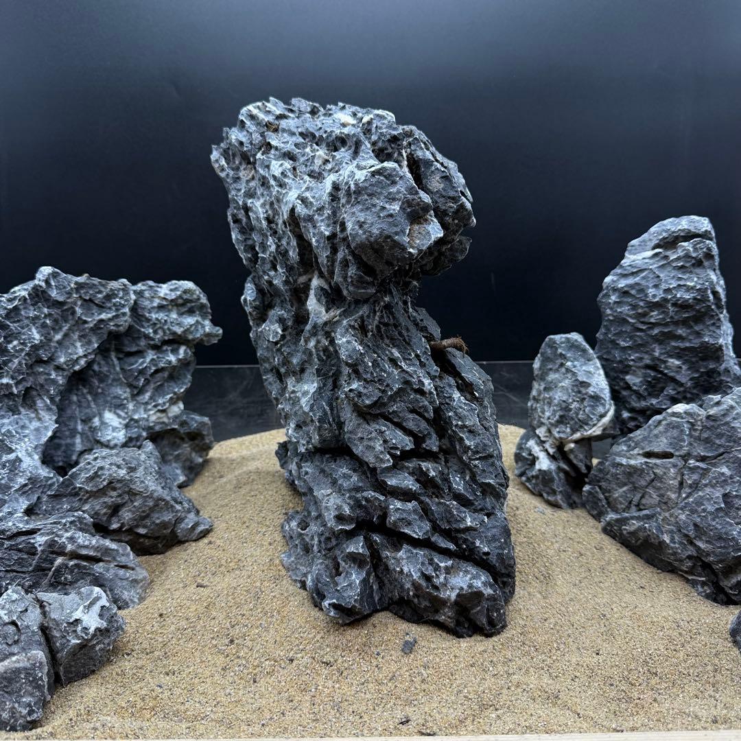 MSS-7020 青龍石13キロセット 酸処理済み龍王石　竜王石　アクアリウム