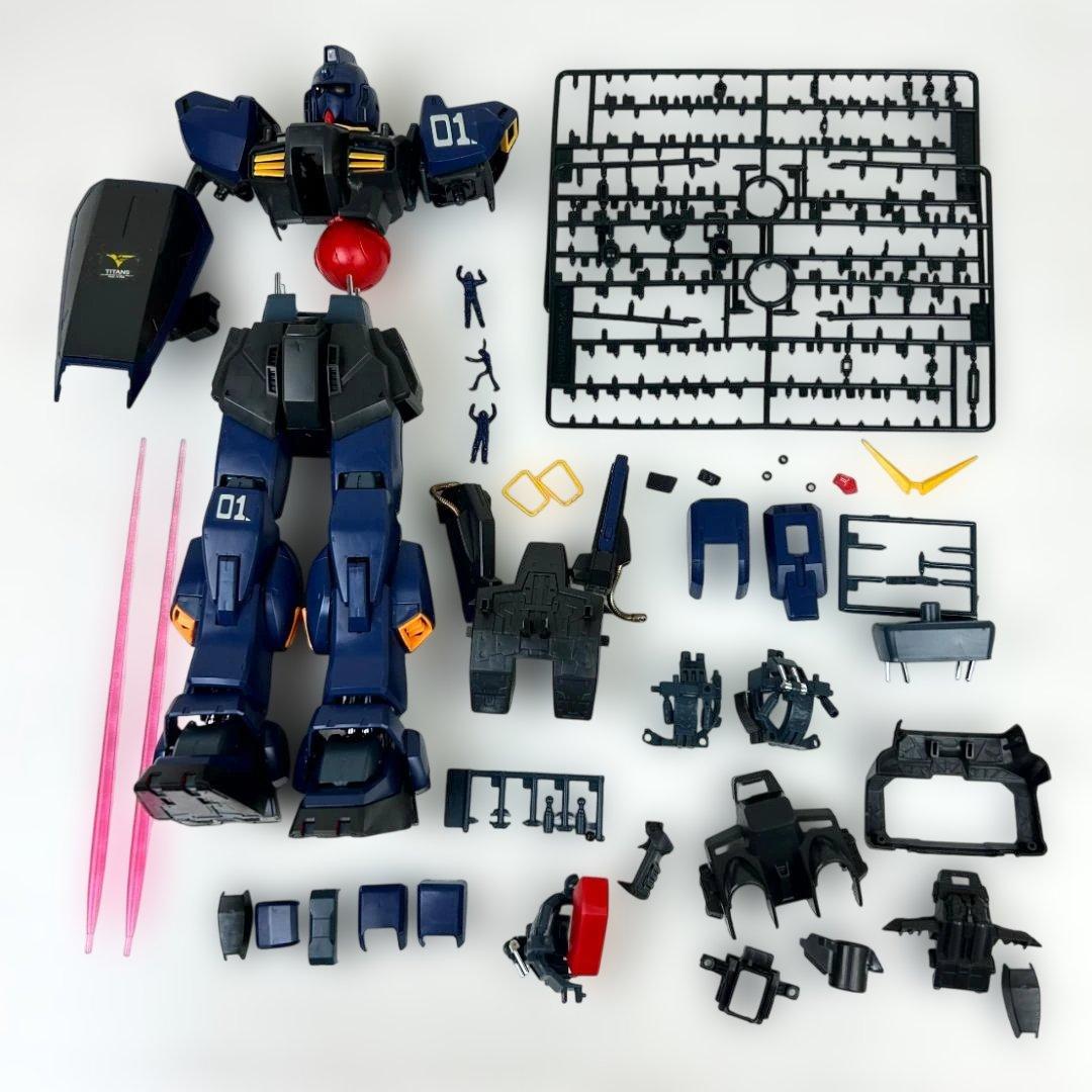 【組立途中】RX-178-2 ガンダムMk-II　ティターンズ仕様【ジャンク扱】