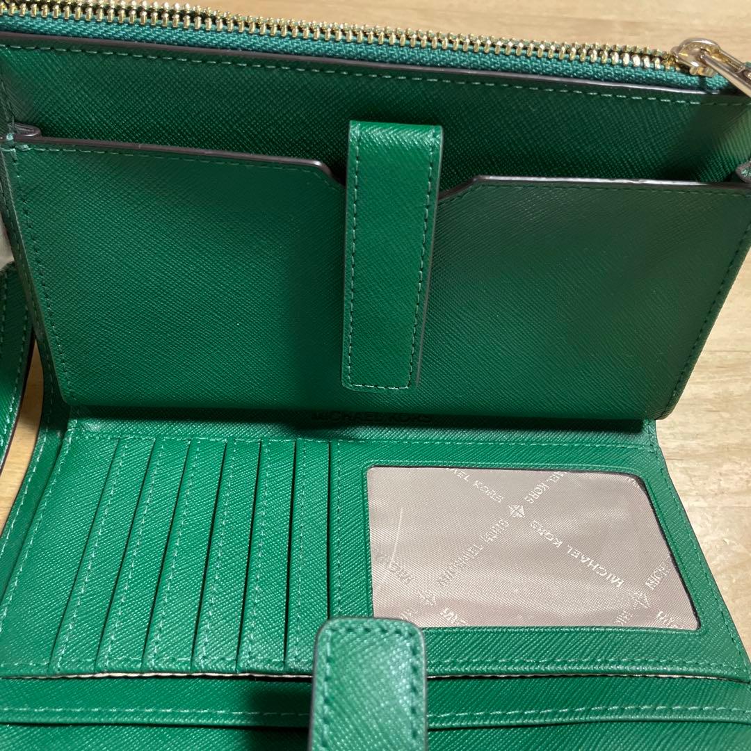 【美品】マイケルコース　ダブルジップ リストレット