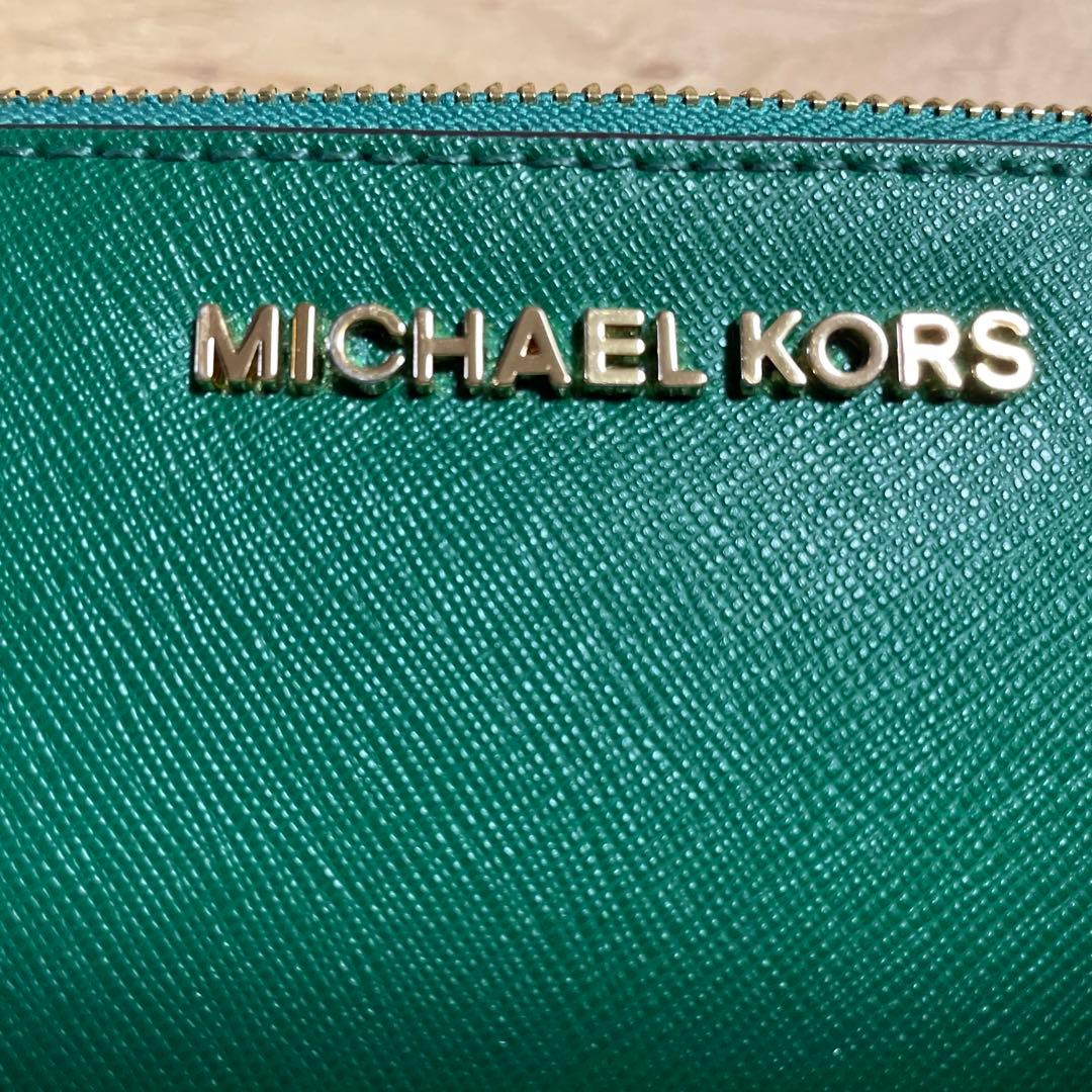 【美品】マイケルコース　ダブルジップ リストレット