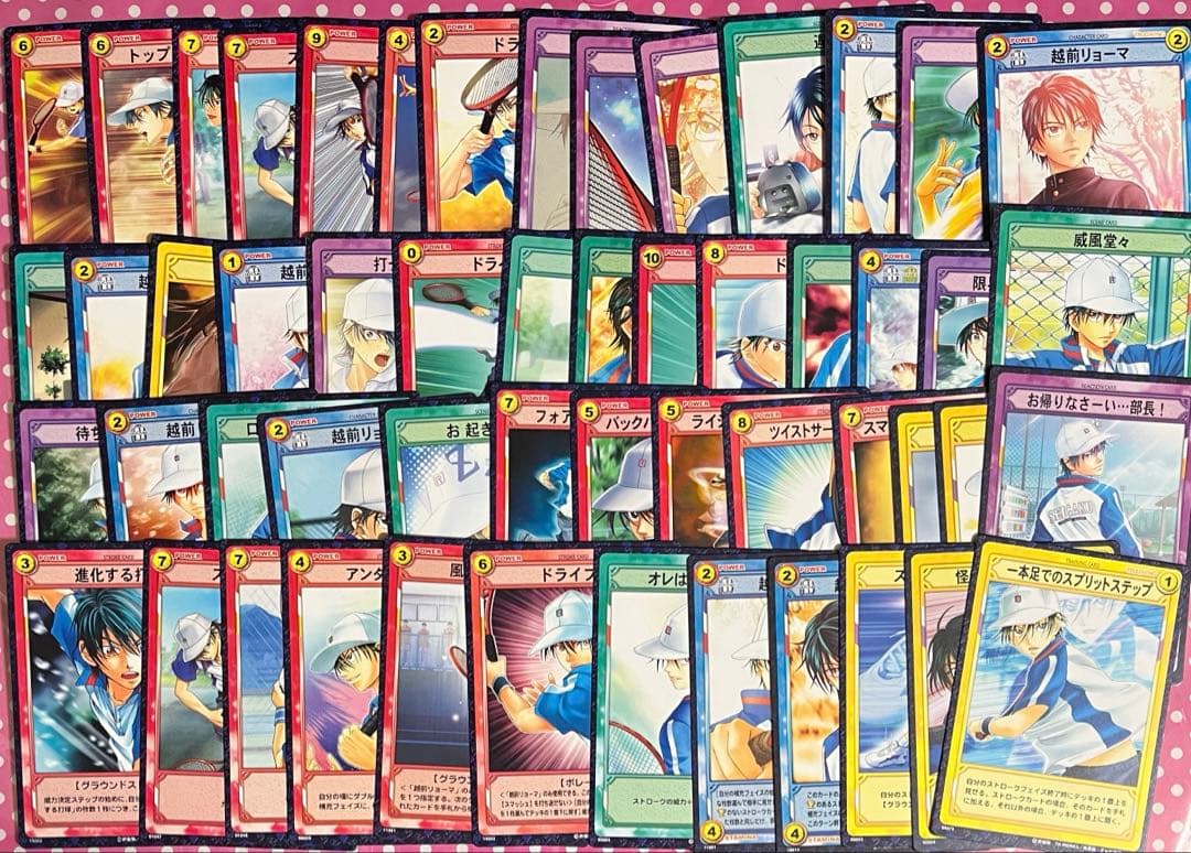越前リョーマ　トレカ TCG レア等　大量　130枚　テニスの王子様　テニプリ