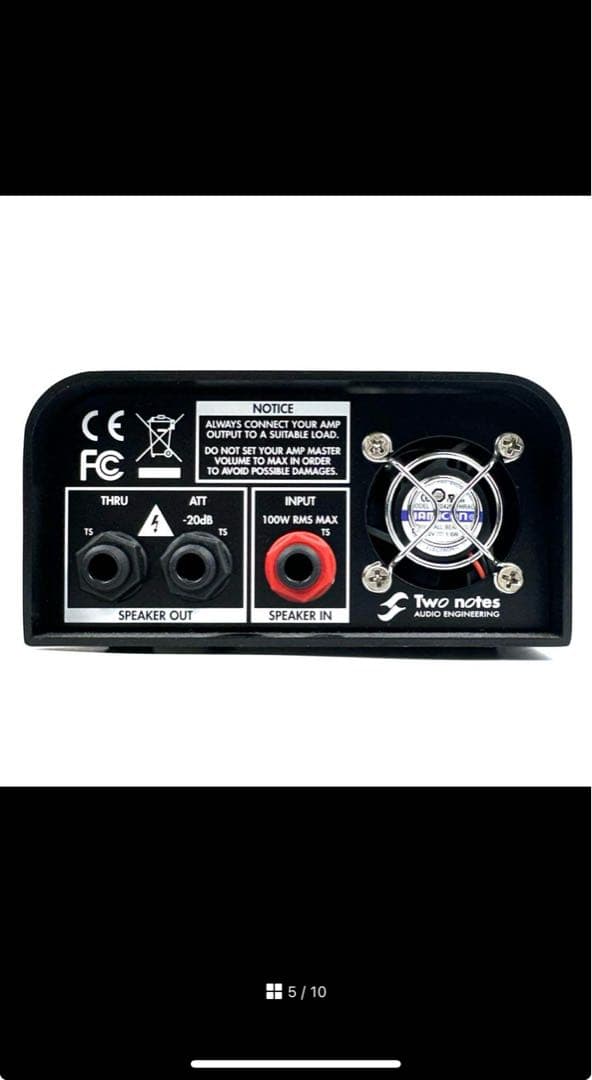 Two Notes Torpedo Captor16 エレキギター　エフェクター