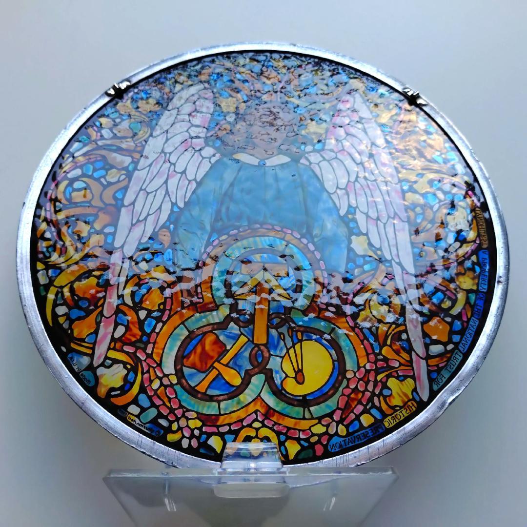 大判ルイスCティファニー ステンドグラス Lyndhurst グラスマスターズ社