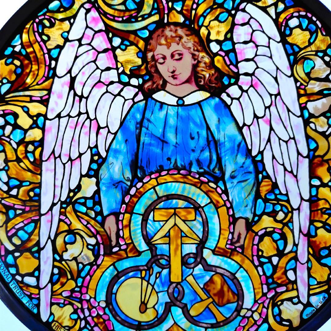 大判ルイスCティファニー ステンドグラス Lyndhurst グラスマスターズ社