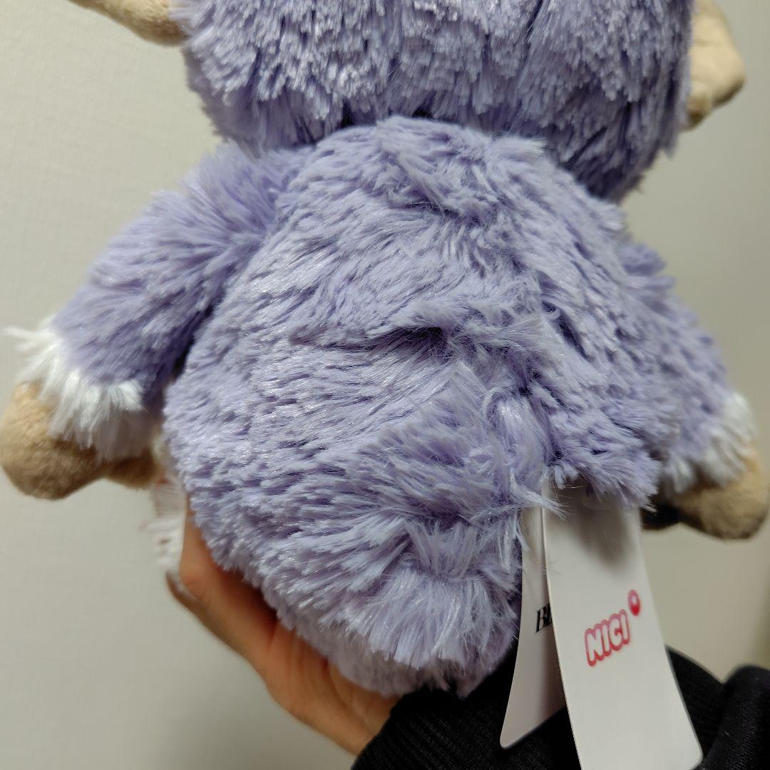 ギズモ　グレムリン　NICI ぬいぐるみ 25cm　紫色 大きな耳