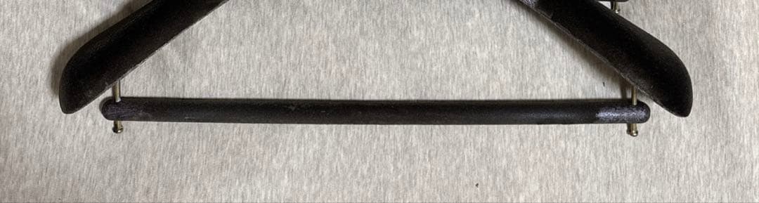 マイネッティ, コートハンガー, ダークブラウン, 肩幅: 43cm, 5本