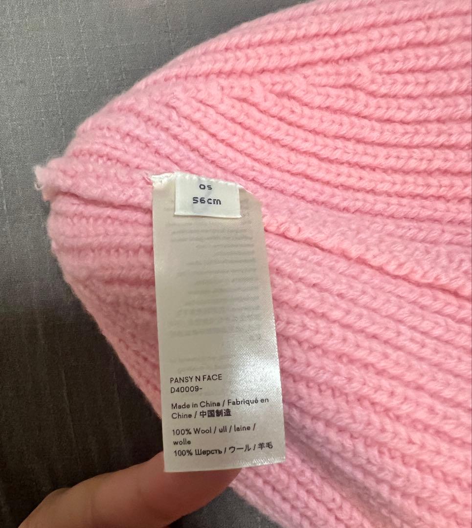 ACNE STUDIOS ラージFACEロゴビーニー