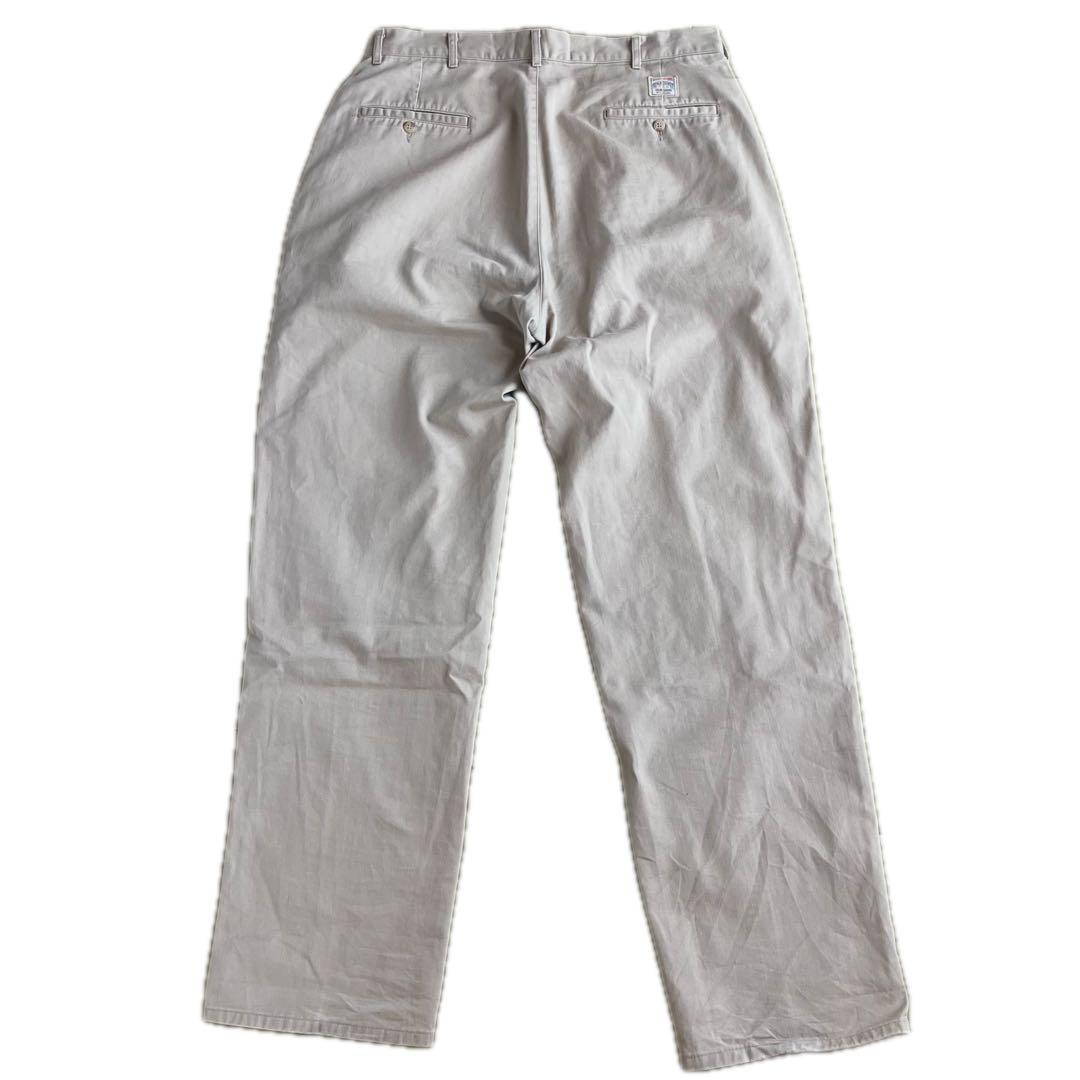 90s USA製ラルフローレンツータックチノパン　ポロチノ　ボックス　W36