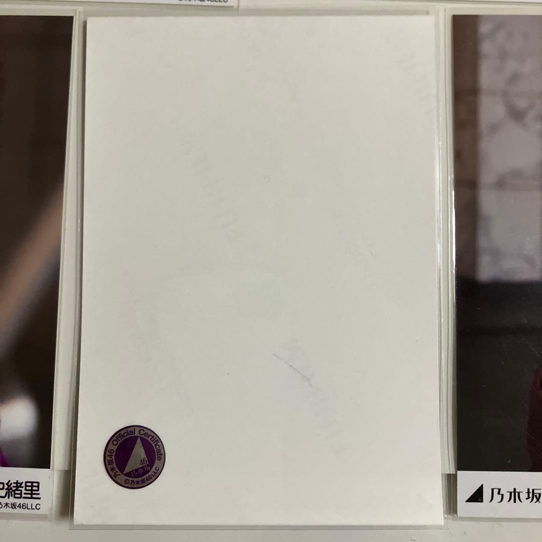 乃木坂46生写真　久保史緒里　夜明けまで強がらなくていい　直筆サイン