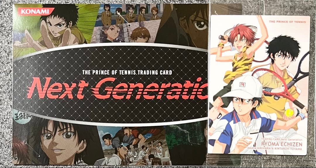 テニプリ　非売品　プロモカード　台紙　越前切原遠山