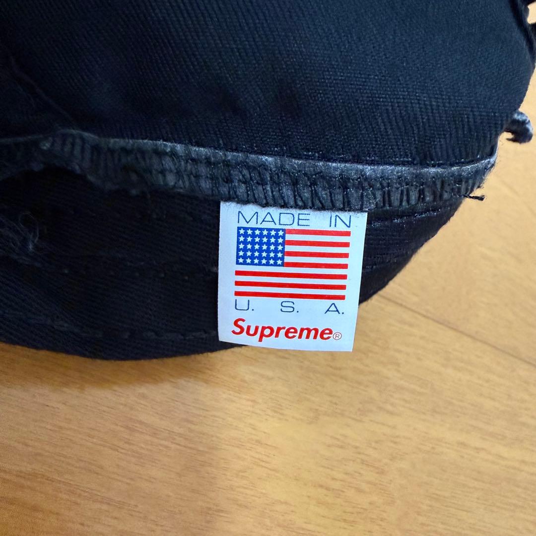 帽子 Supreme Contrast Panel Camp Cap 18aw