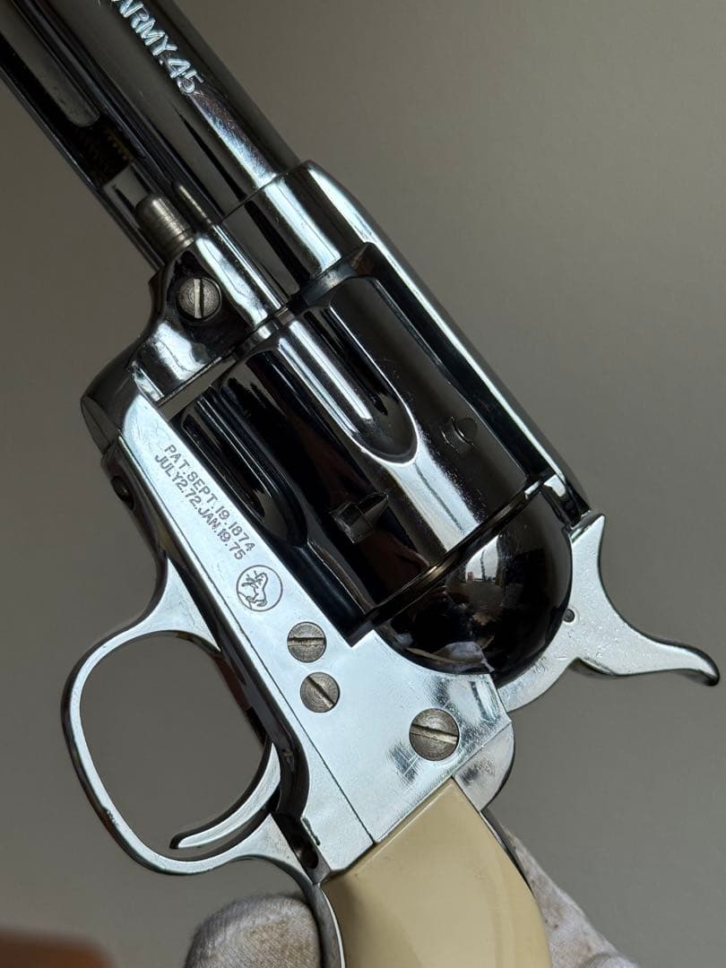 マルシン コルト SAA クロームメッキ シルバー シビリアン ガスガン マルイ