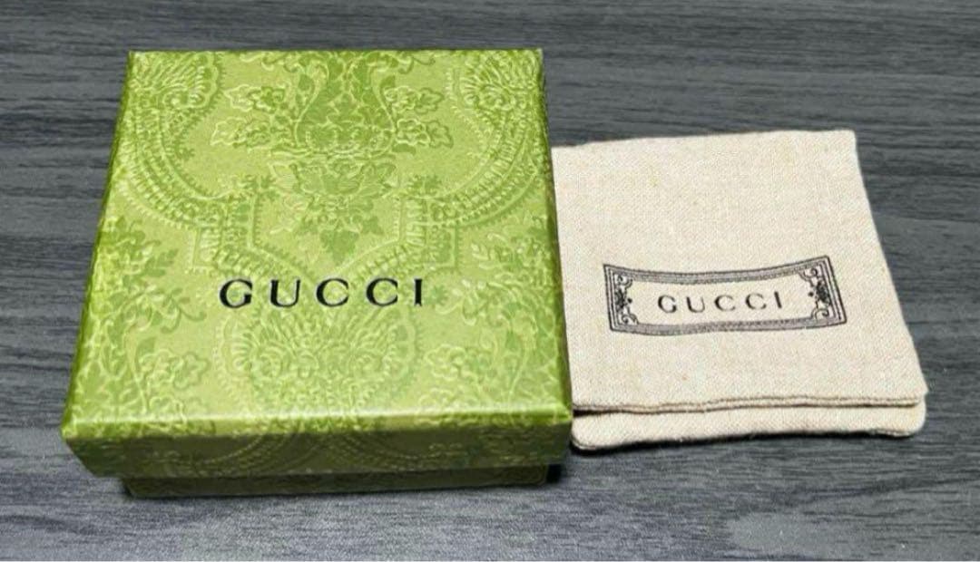 極美品‼️GUCCI Gモチーフリングピアス　両耳セット