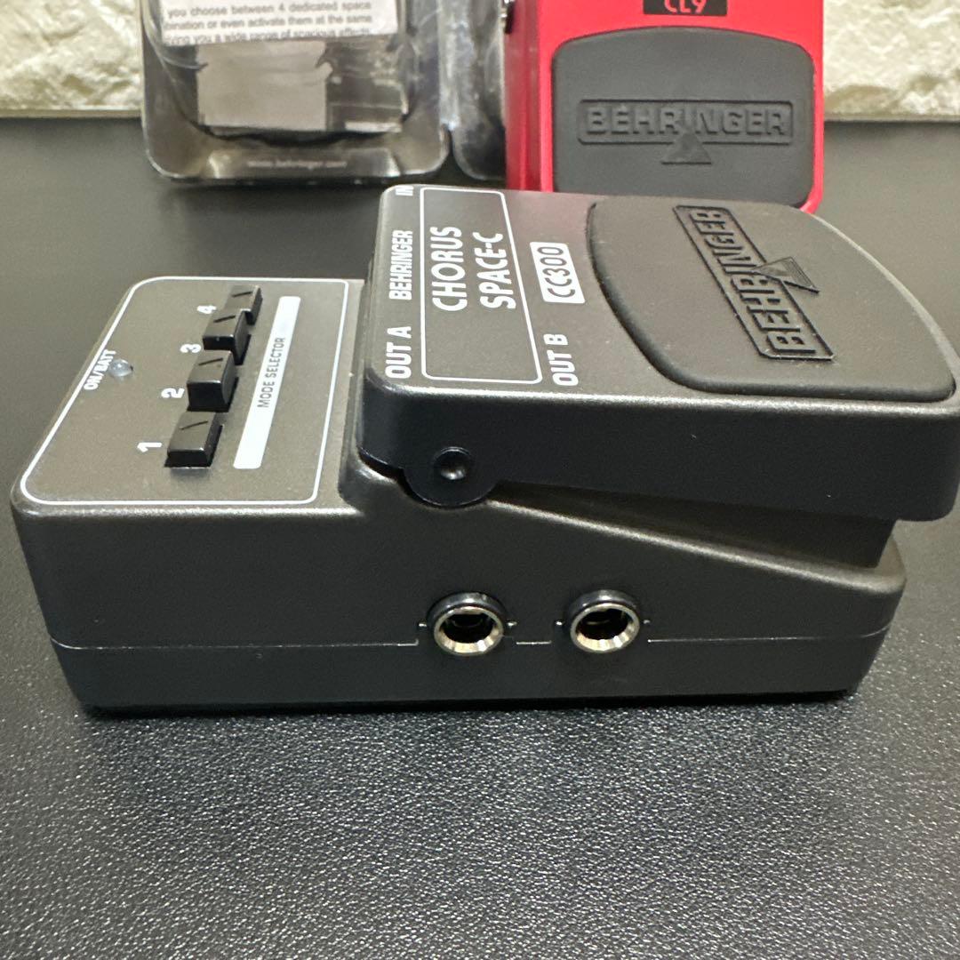 美品　Behringer ギターエフェクター2点セット　元箱付き