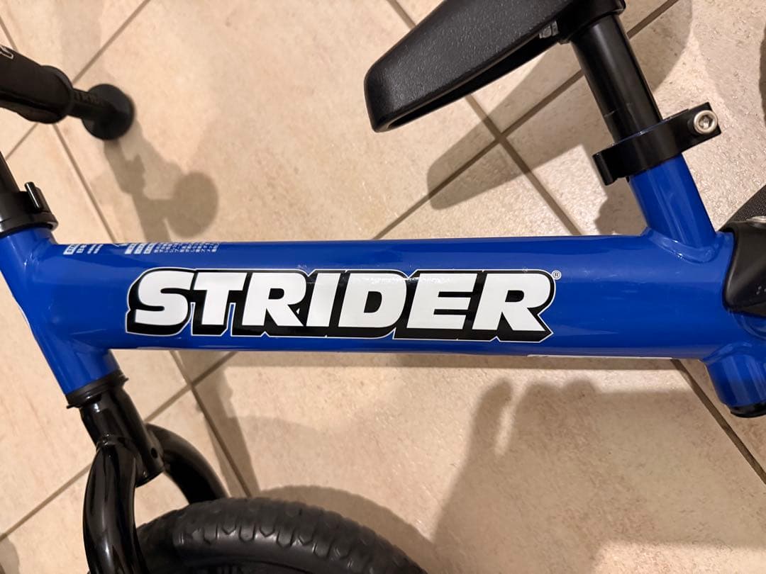 STRIDER スポーツ バランスバイク 12inch 青