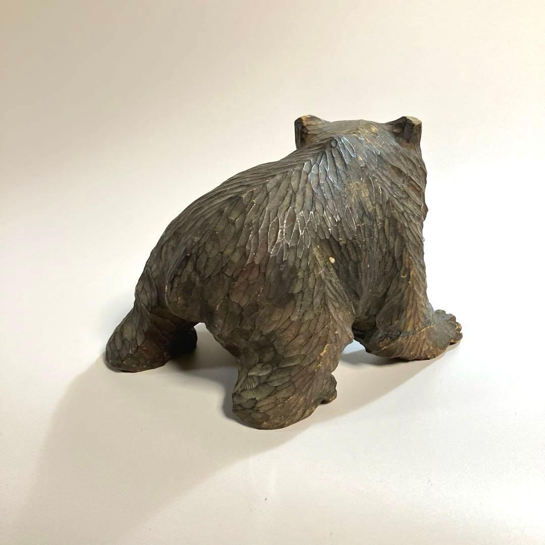 専用　北海道　古作　旭川　アイヌ　木彫りの熊　木彫り熊　木彫熊　民芸　伝統工芸