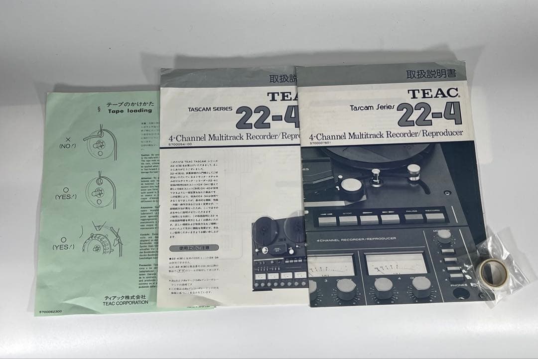 TEAC TASCAM 22-4 4ch オープンリールデッキ　【ジャンク】