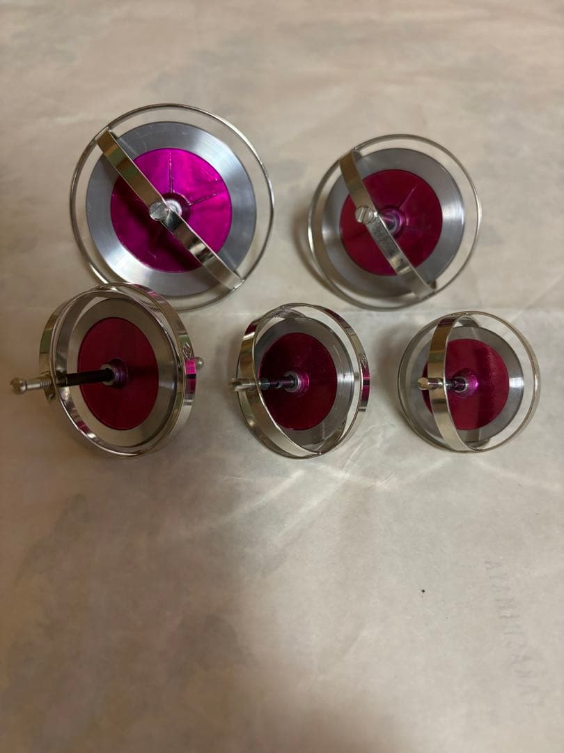 地球ゴマ　タイガー商会 (大〜小5点)A〜E