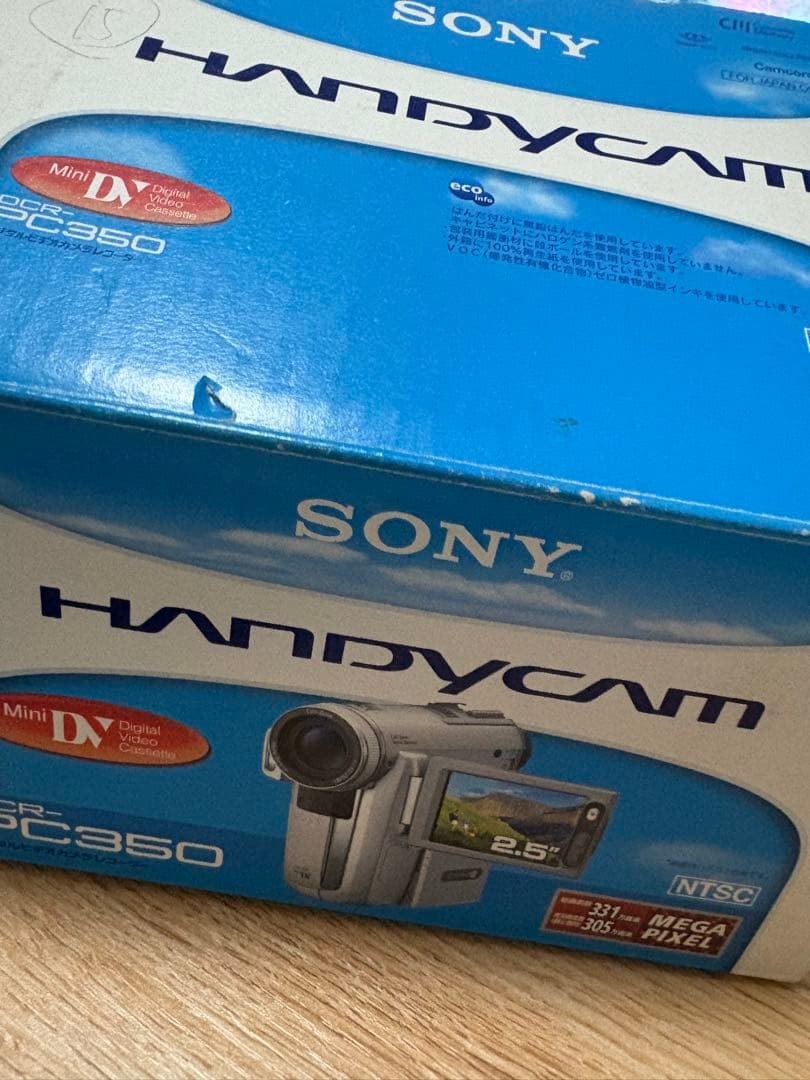 【極美品】SONY DCR-PC350 ビデオカメラ ハンディビデオカメラ 完品
