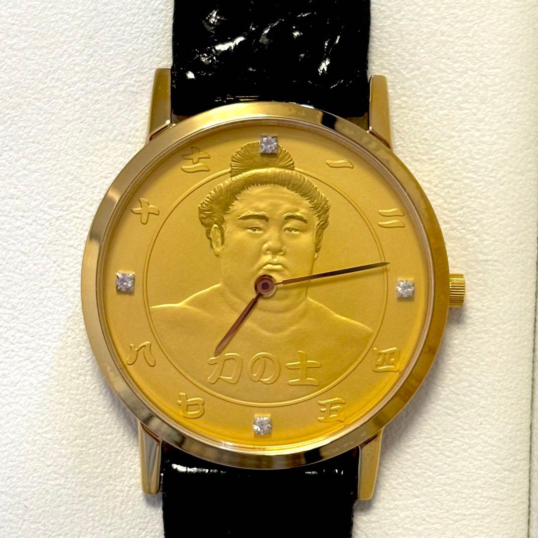出島大関昇進　CITIZEN 時計　相撲　記念品 ビンテージ 希少品