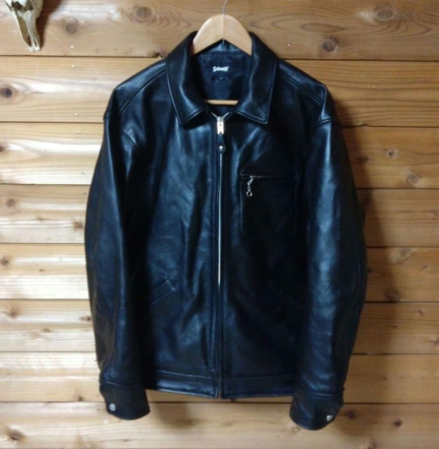 Schott レザートラッカージャケット XL SHEEP LEATHER