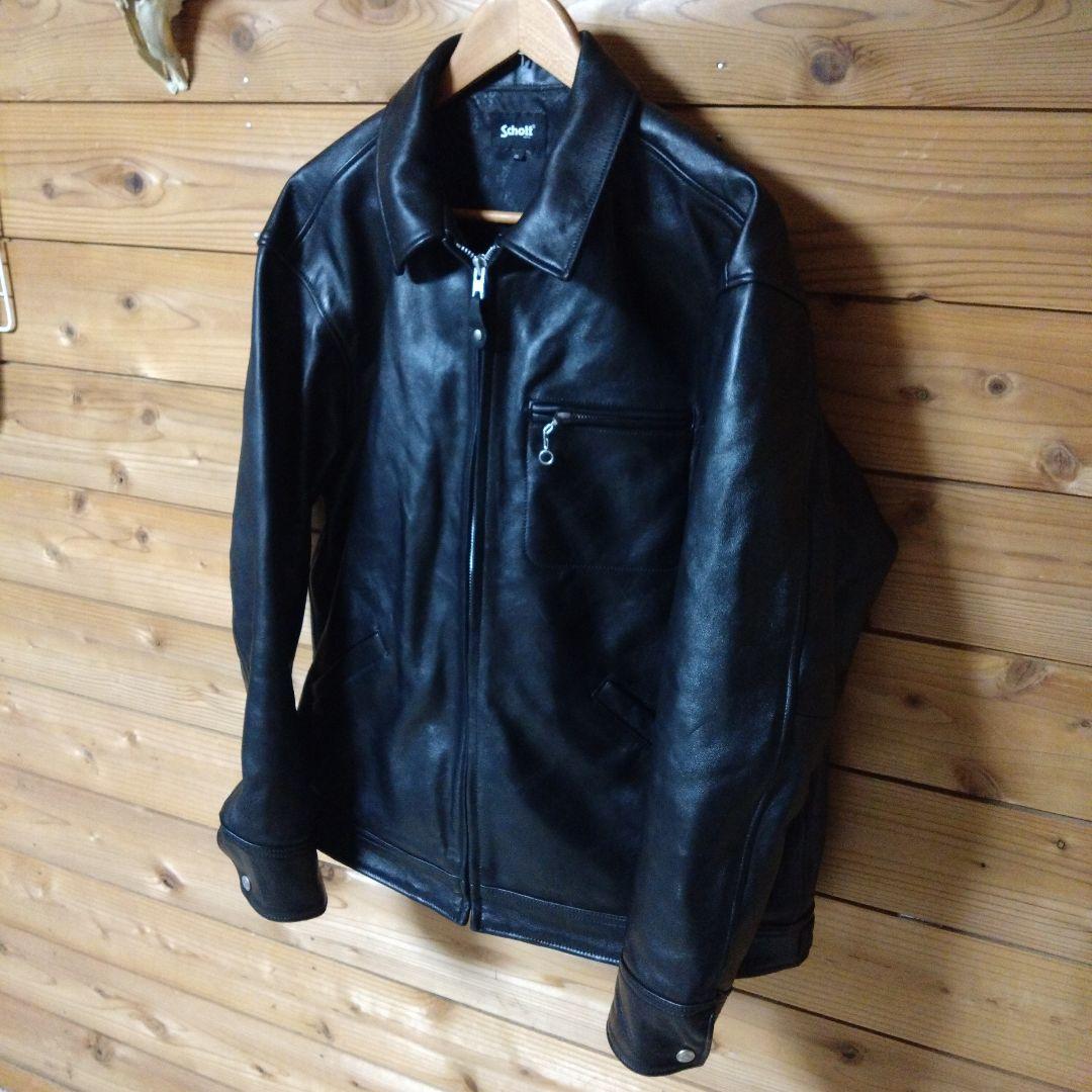 Schott レザートラッカージャケット XL SHEEP LEATHER
