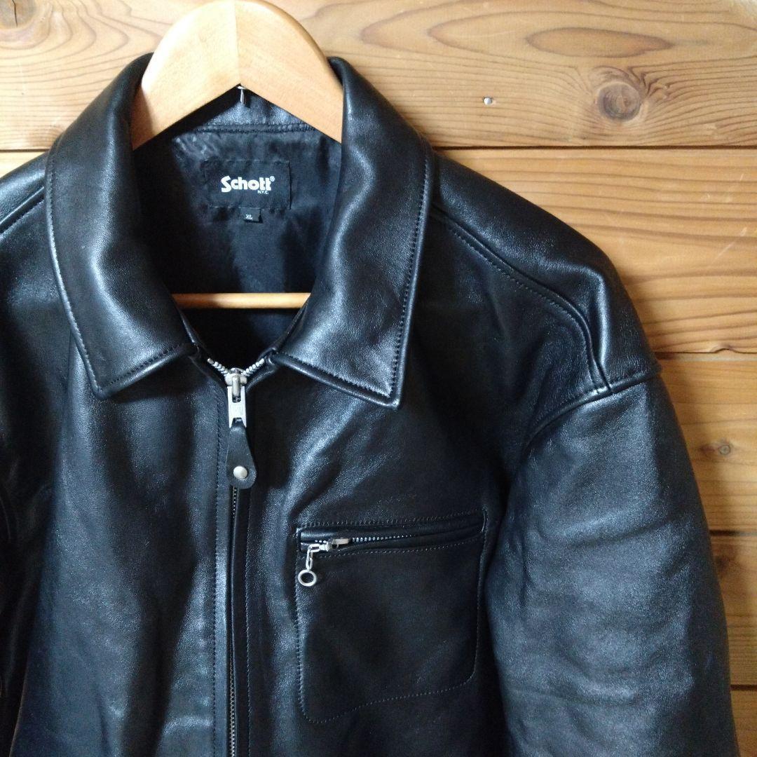 Schott レザートラッカージャケット XL SHEEP LEATHER